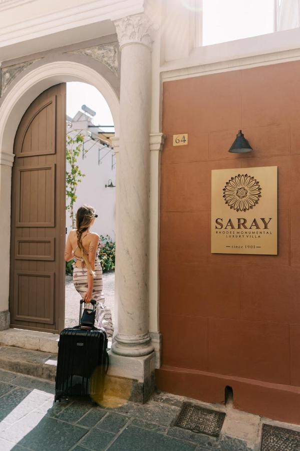 Saray Monumental luxury Villa medieval city Rhodes City Exterior foto